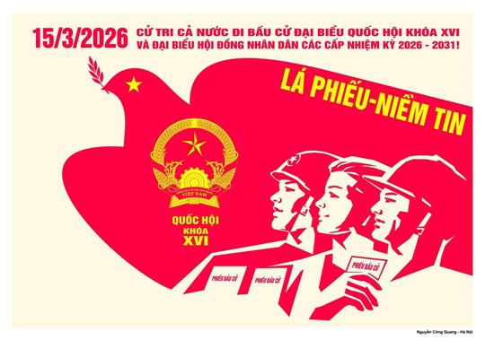 Chính phủ ban hành Kế hoạch thực hiện công tác bầu cử đại biểu Quốc hội khóa XVI và đại biểu HĐND các cấp nhiệm kỳ 2026 - 2031