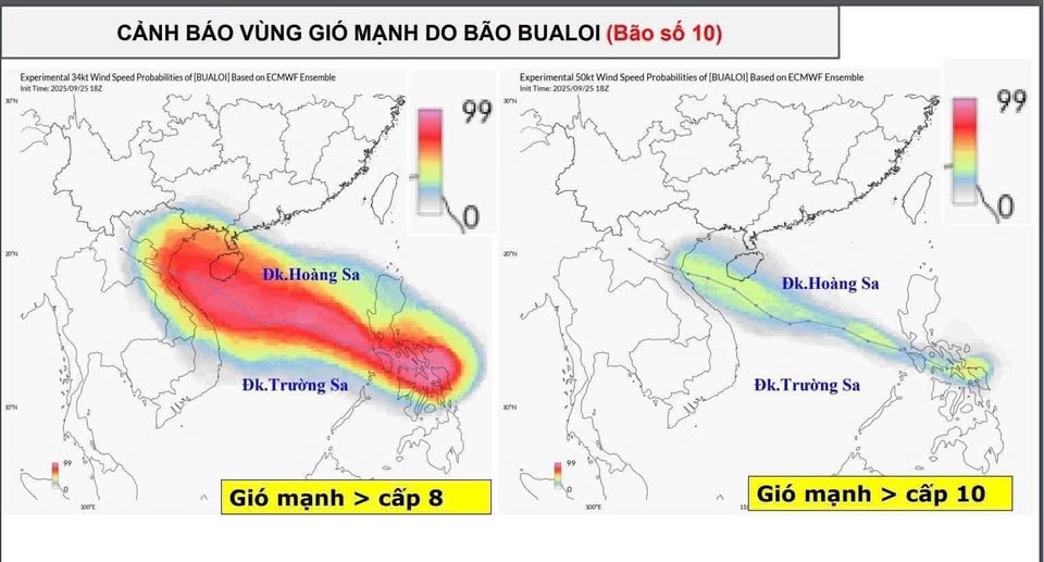 BÃO SỐ 10 GÂY GIÓ MẠNH VÀ MƯA LỚN DIỆN RỘNG 