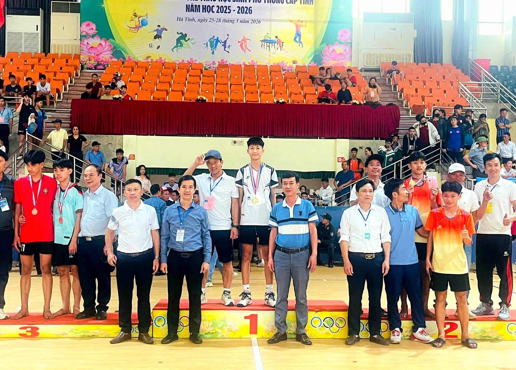 PHƯỜNG HÀ HUY TẬP DỨNG TOP 8 TOÀN TỈNH TẠI ĐẠI HỘI ĐIỀN KINH THỂ THAO HỌC SINH PHỔ THÔNG NĂM HỌC 2025 - 2026