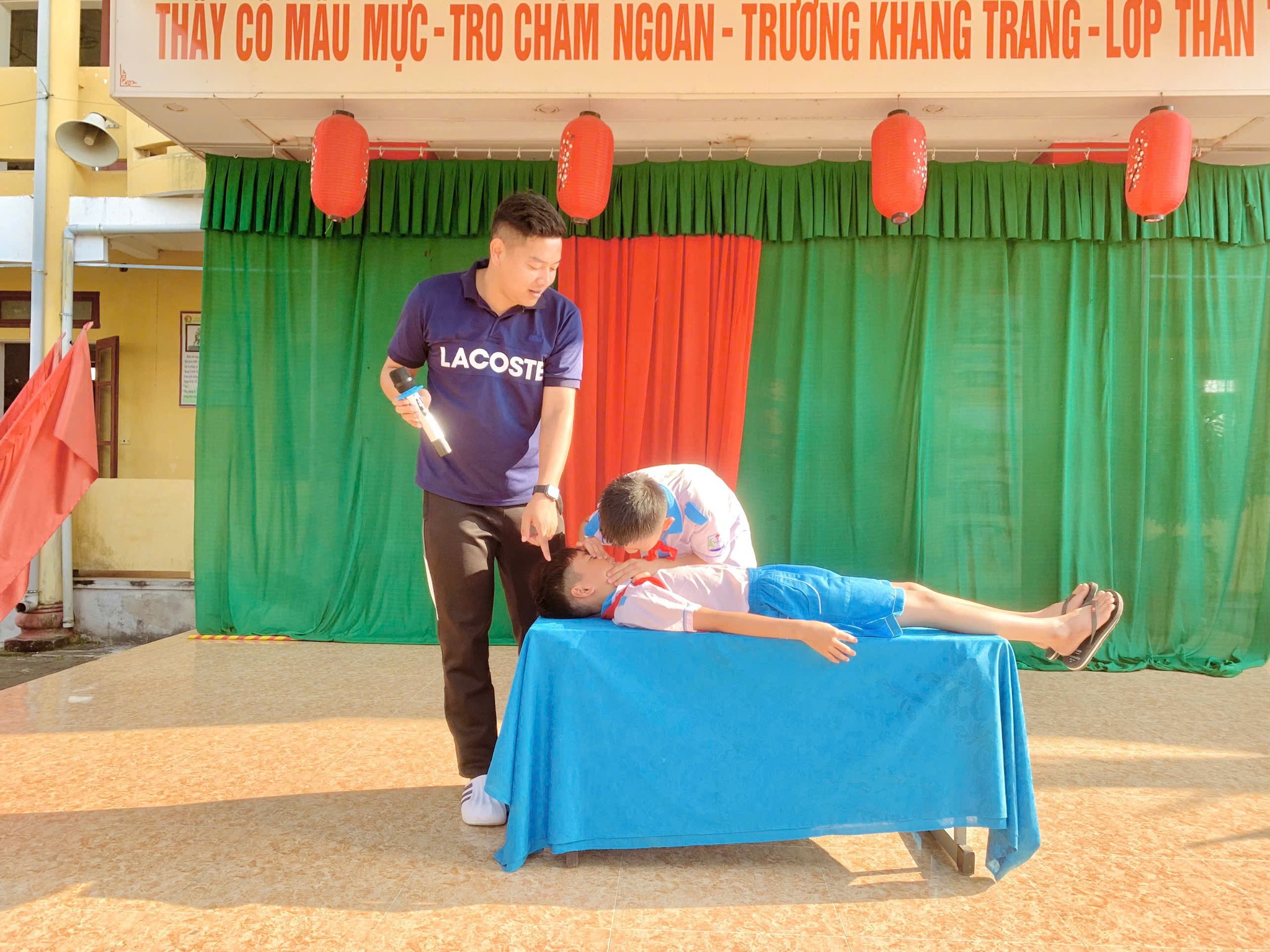 TRƯỜNG TIỂU HỌC 2 TÂN LÂM HƯƠNG TUYÊN TRUYỀN PHÒNG, CHỐNG ĐUỐI NƯỚC CHO HỌC SINH