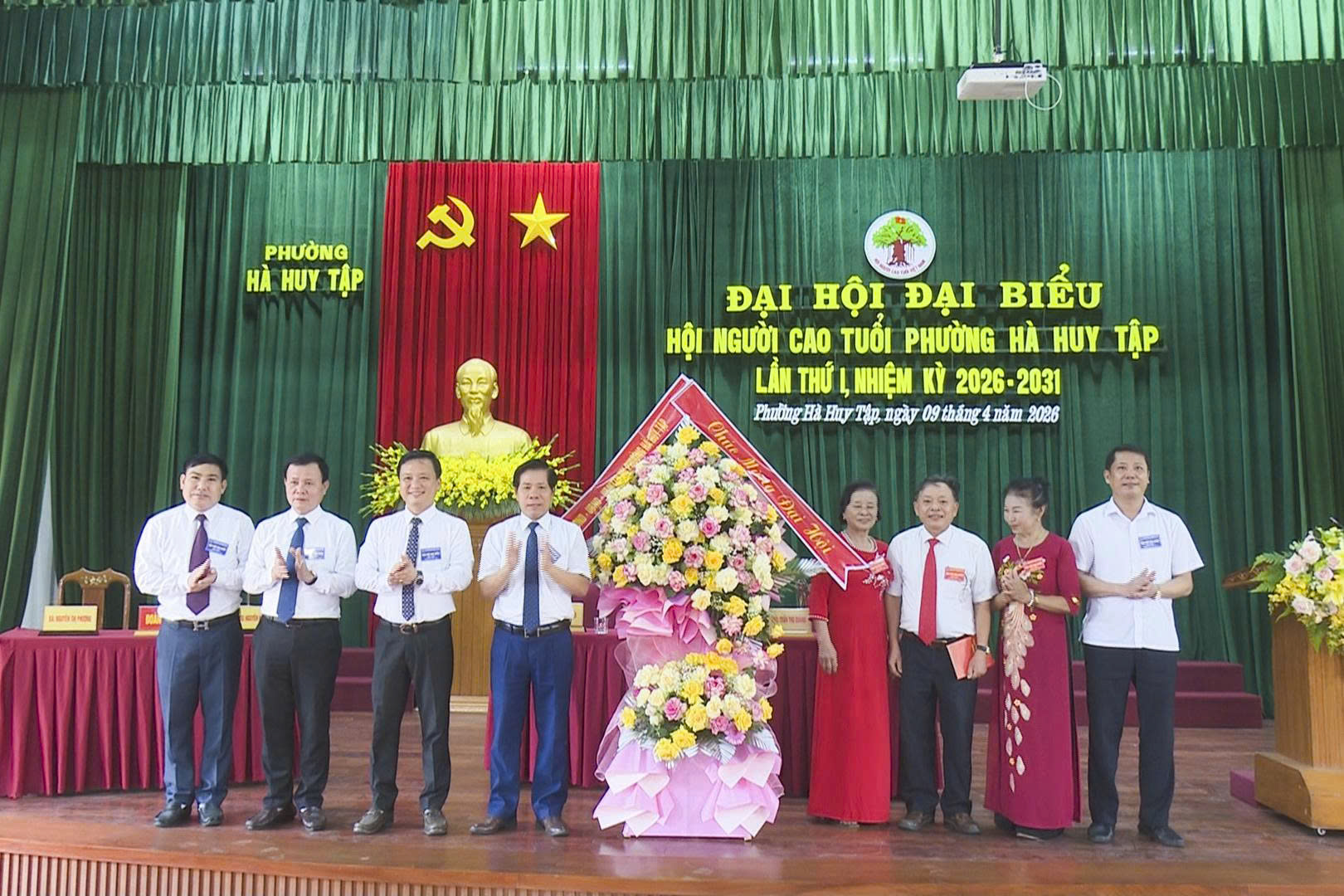 PHƯỜNG HÀ HUY TẬP TỔ CHỨC THÀNH CÔNG ĐẠI HỘI ĐẠI BIỂU HỘI NGƯỜI CAO TUỔI LẦN THỨ NHẤT, NHIỆM KỲ 2026–2031