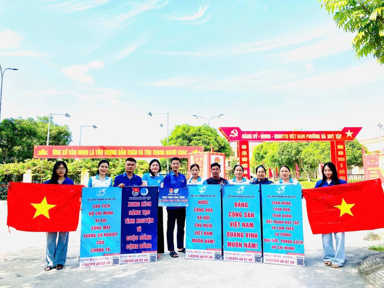 HỘI LHPN PHƯỜNG HÀ HUY TẬP: TIẾP TỤC NHIỀU CÔNG TRÌNH, PHẦN VIỆC THIẾT THỰC CHÀO MỪNG ĐẠI HỘI ĐẢNG BỘ PHƯỜNG LẦN THỨ NHẤT 