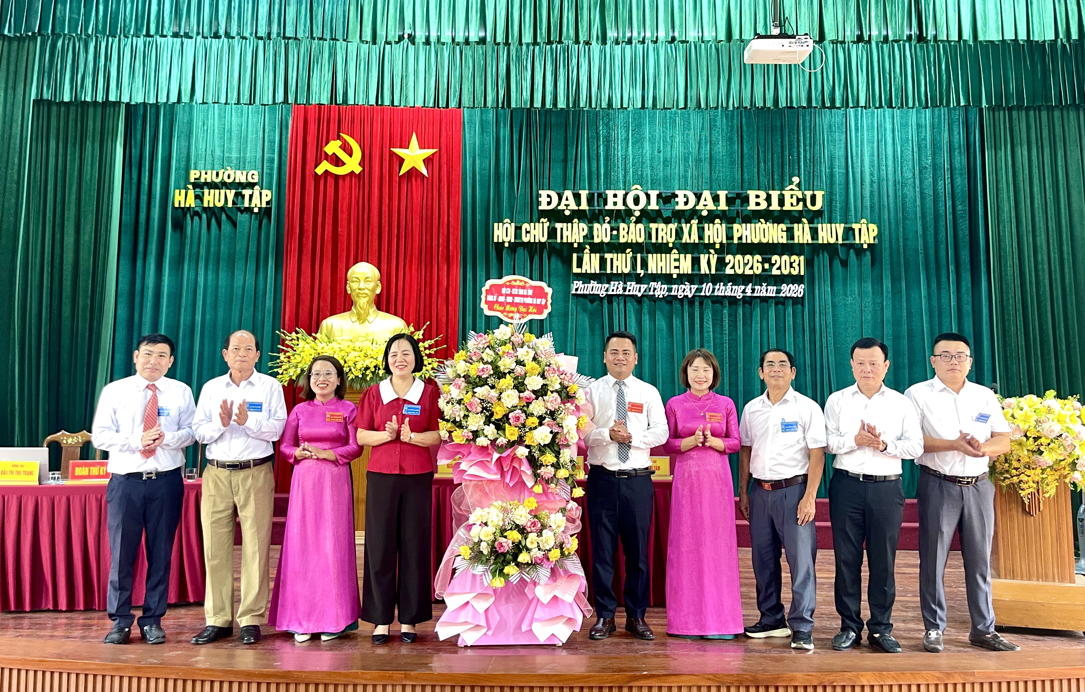 PHƯỜNG HÀ HUY TẬP TỔ CHỨC THÀNH CÔNG ĐẠI HỘI ĐẠI BIỂU HỘI CHỮ THẬP ĐỎ NHIỆM KỲ 2026 – 2031