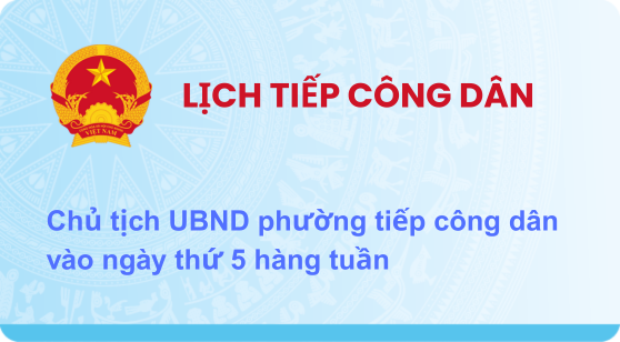 LỊCH TIẾP CÔNG DÂN