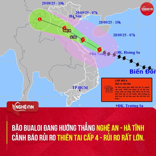 Cập nhật tin bão số 10