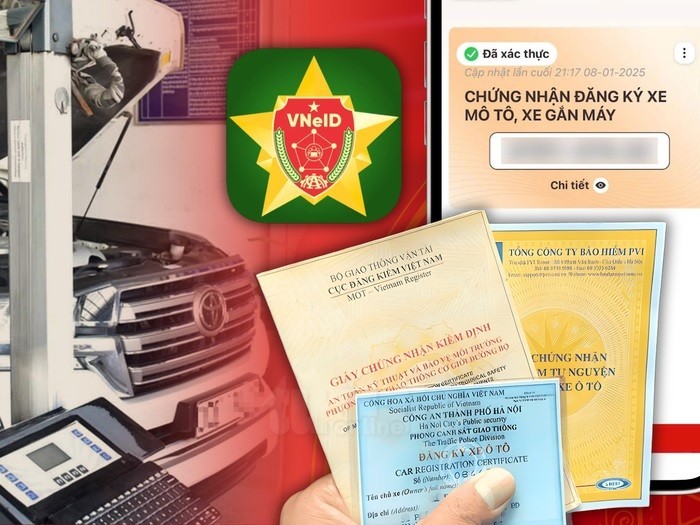 Chính thức cấp chứng nhận kiểm định điện tử cho xe cộ trên toàn quốc