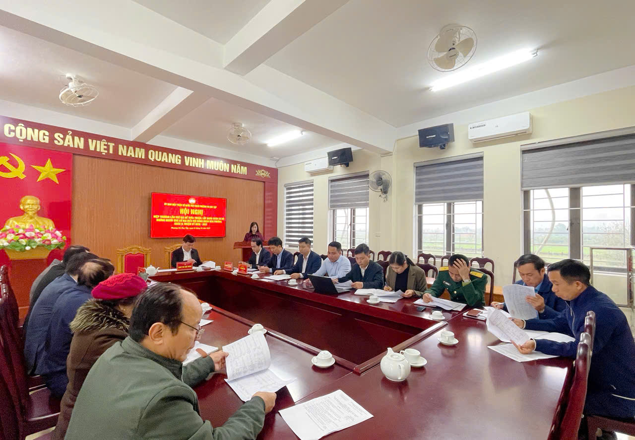 PHƯỜNG HÀ HUY TẬP HIỆP THƯƠNG LẦN THỨ II ĐỂ THOẢ THUẬN DANH SÁCH SƠ BỘ NGƯỜI ỨNG CỬ ĐẠI BIỂU HĐND PHƯỜNG NHIỆM KỲ 2026 - 2031