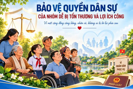 Phường Hà Huy Tập tăng cường bảo vệ quyền dân sự của nhóm dễ bị tổn thương và lợi ích công