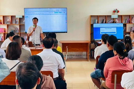 Trường THCS Nguyễn Hoành Từ bốc thăm phân lớp khối 6 năm học 2026-2027 