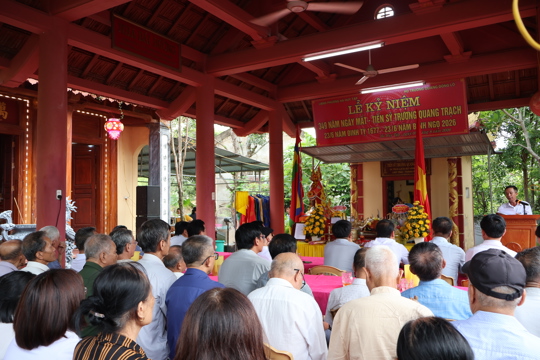 Truyền hình Hà Tĩnh đưa tin về Lễ kỷ niệm 349 năm ngày mất Tiến sỹ Trương Quang Trạch
