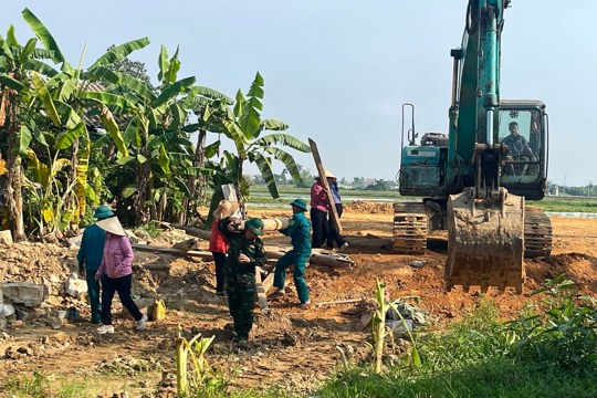 Tập trung quyết liệt, tạo đột phá trong công tác giải phóng mặt bằng các dự án trọng điểm 