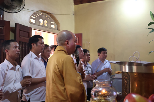Lễ giỗ Thành hoàng tại di tích Miếu Chai, Phường Hà Huy Tập