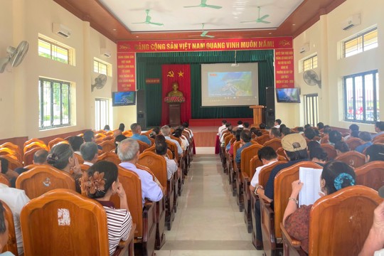 Đảng bộ phường Hà Huy Tập tổ chức 18 điểm cầu học tập, quán triệt Nghị quyết Trung ương 3 khóa XIV và các Nghị quyết của Tỉnh ủy
