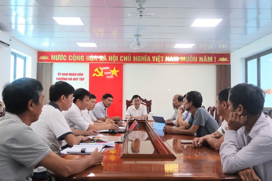 Phường Hà Huy Tập tập trung cao cho việc tháo gỡ vướng mắc đất đai tại phiên tiếp công dân định kỳ tháng 9 năm 2026 