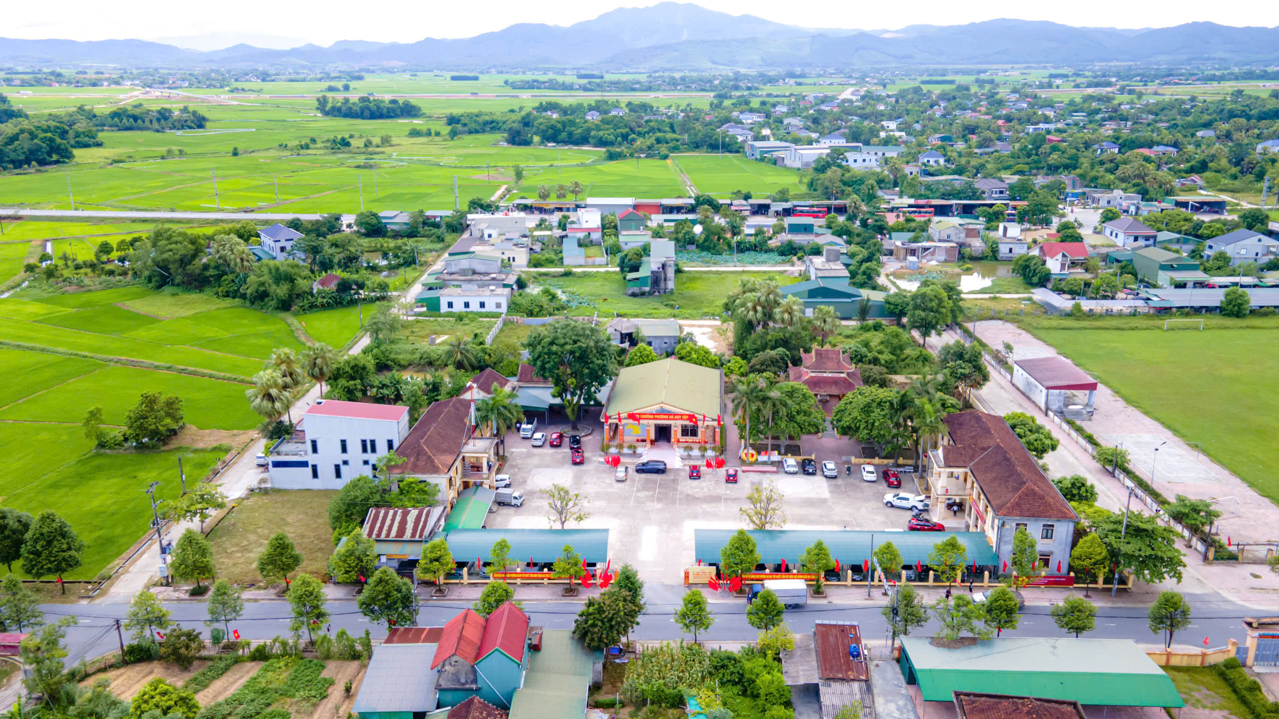 Một góc phường Hà Huy Tập qua góc nhìn plycam