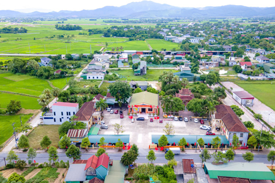Một góc phường Hà Huy Tập qua góc nhìn plycam
