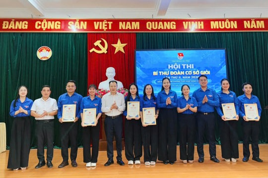 Bí thư Đoàn phường Hà Huy Tập đạt giải ba hội thi "Bí thư đoàn cơ sở giỏi tỉnh Hà Tĩnh năm 2026"