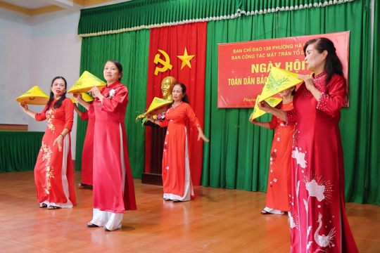 Phường Hà Huy Tập sôi nổi khí thế ngày hội Toàn dân bảo vệ an ninh Tổ quốc năm 2026