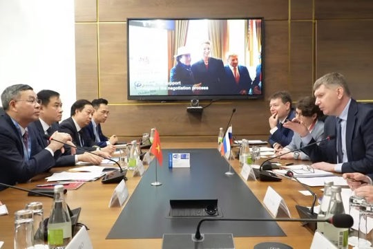 Việt Nam-Liên bang Nga thúc đẩy hợp tác kinh tế, tài chính, đầu tư trong giai đoạn mới 