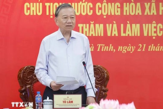 Đảng ủy phường Hà Huy Tập tăng cường tuyên truyền những nội dung cốt lõi kết luận của đồng chí Tổng Bí thư, Chủ tịch nước Tô Lâm trong chuyến thăm, làm việc với Ban thường vụ Tỉnh ủy Hà Tĩnh
