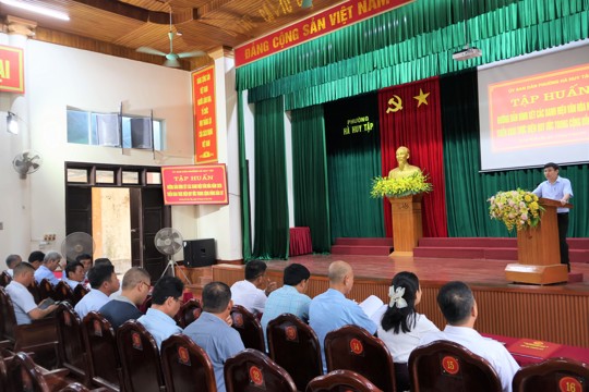 Phường Hà Huy Tập Khai mạc Hội nghị tập huấn công tác văn hóa và gia đình năm 2026 