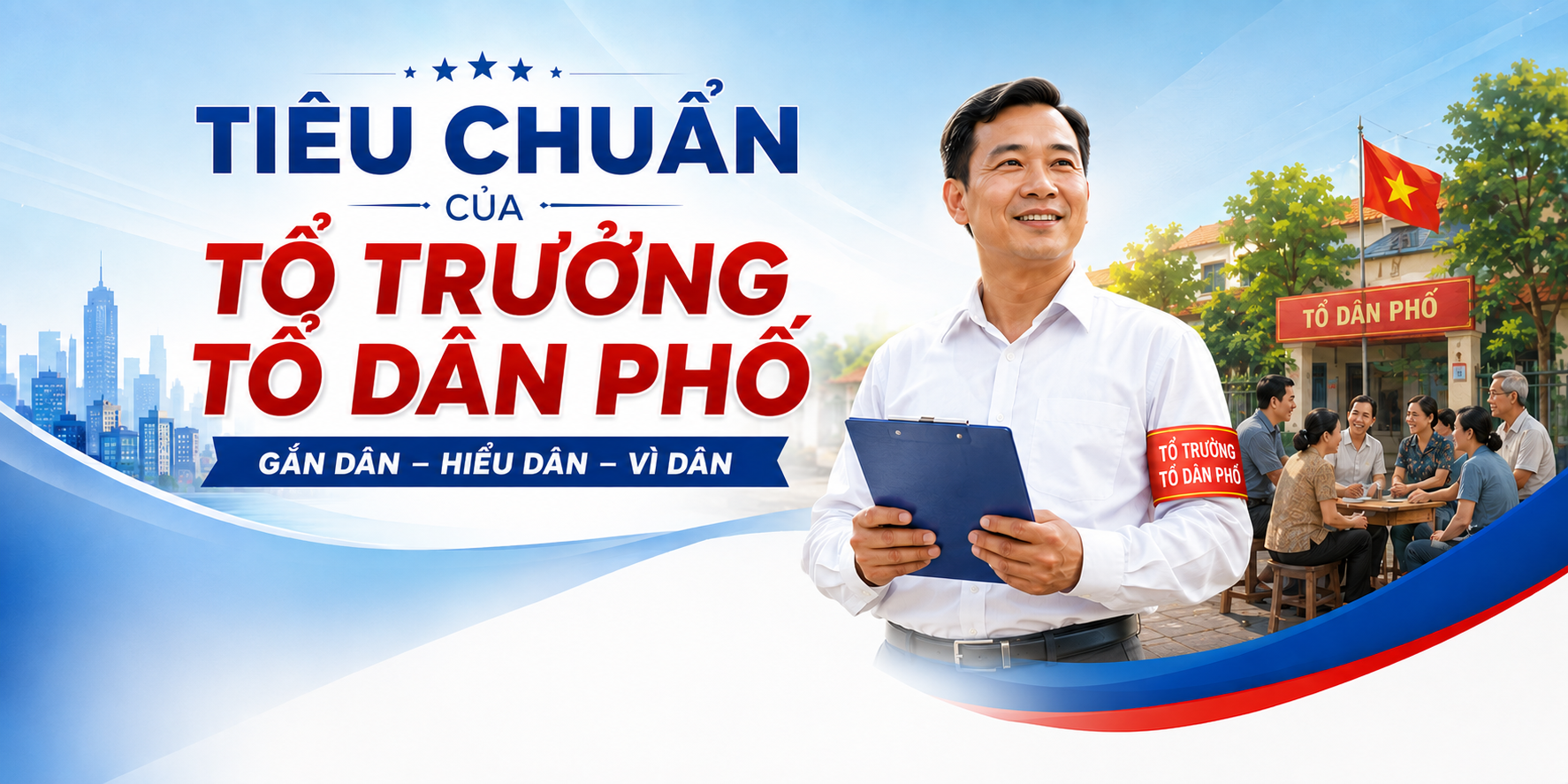 Tiêu chuẩn của Tổ trưởng tổ dân phố