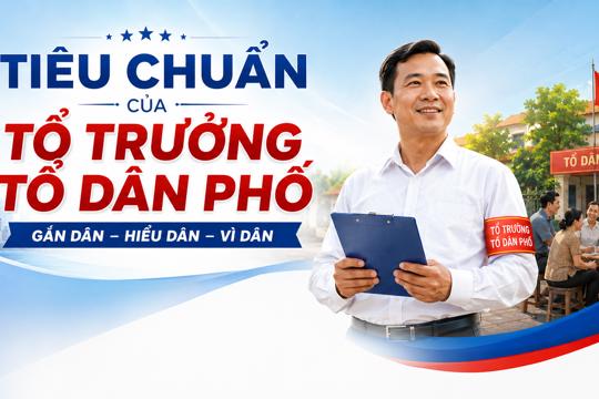 Tiêu chuẩn của Tổ trưởng tổ dân phố