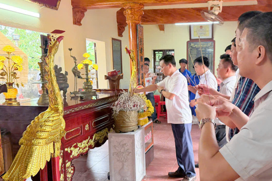 Long trọng tổ chức Lễ giỗ lần thứu 427 Tiến sĩ Đại vương Nguyễn Hoành Từ