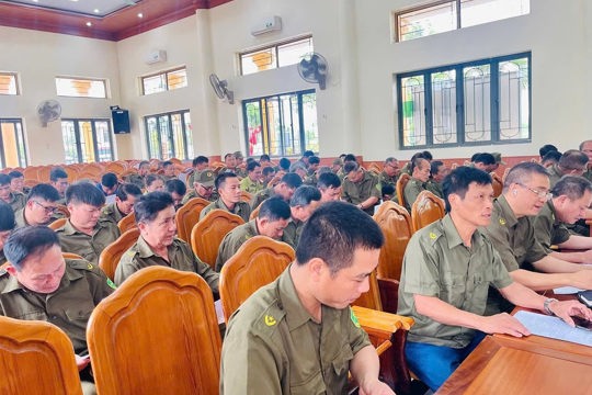 Phường Hà Huy Tập tổ chức hội thi “Lực lượng tham gia bảo vệ an ninh, trật tự ở cơ sở giỏi” lần thứ Nhất năm 2026