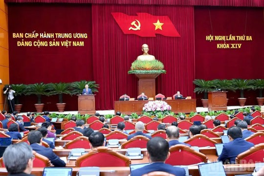 Khai mạc Hội nghị lần thứ 3 Ban Chấp hành Trung ương Đảng khóa XIV