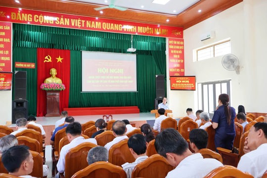 “Cầm tay chỉ việc” – Phường Hà Huy Tập đổi mới phương pháp bồi dưỡng cán bộ cấp ủy TDP mới sau sáp nhập 
