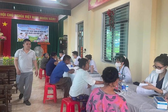 phường Hà Huy Tập tổ chức triển khai chương trình khám sức khỏe định kỳ miễn phí cho toàn dân năm 2026