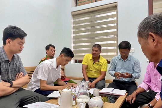 Phường Hà Huy Tập xác minh vụ phụ thuốc diệt cỏ cháy sai quy định tại TDP Tiền Thượng