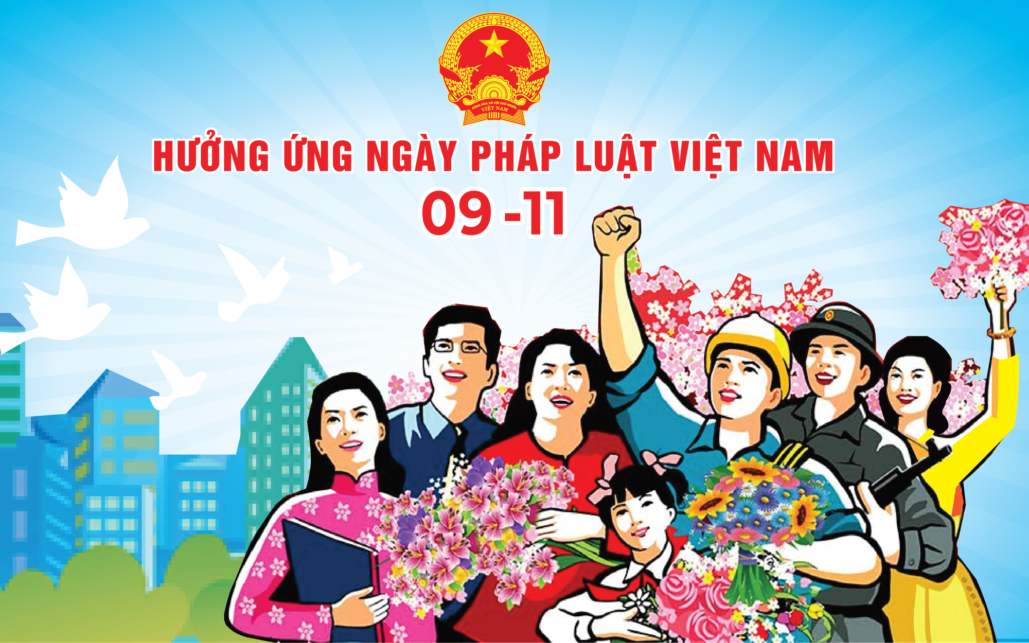 Hưởng ứng Ngày Pháp luật Việt Nam 09/11/2026: Lan tỏa văn hóa thượng tôn pháp luật, thúc đẩy phát triển bền vững từ cơ sở