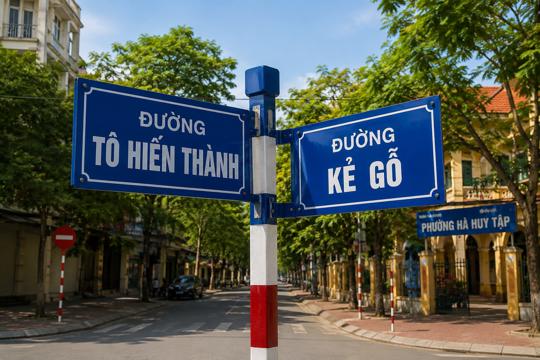Phường Hà Huy Tập có 13 tuyến đường được đặt tên mới và 02 tuyến đường kéo dài theo quy hoạch 
