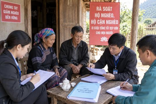 Phường Hà Huy Tập ban hành kế hoạch triển khai rà soát hộ nghèo, hộ cận nghèo năm 2026