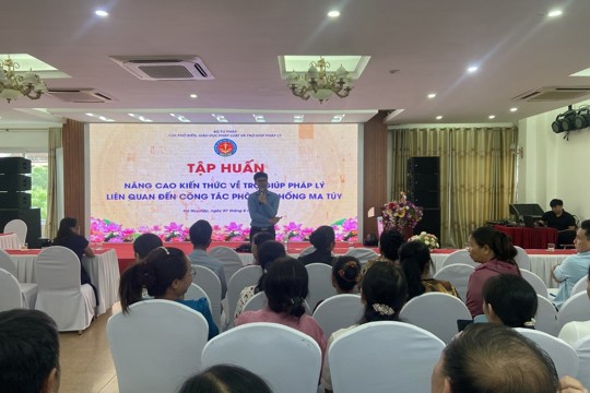 Nâng cao năng lực trợ giúp pháp lý trong công tác phòng, chống ma túy tại phường Hà Huy Tập 