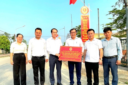 Lan tỏa hiệu quả mô hình "Dân vận khéo" của Hội Cựu chiến binh phường Hà Huy Tập