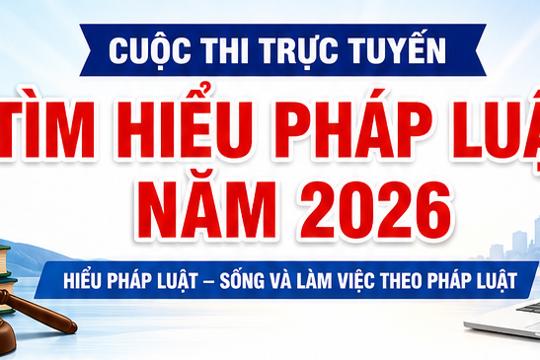 Phường Hà Huy Tập phát động hưởng ứng cuộc thi trực tuyến “Tìm hiểu Hiến pháp và Pháp luật”