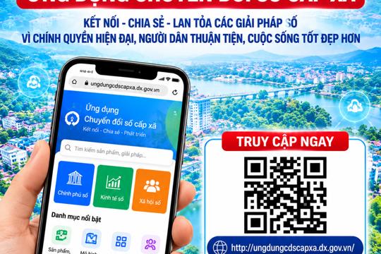 Tích cực tiếp cận, khai thác ứng dụng chuyển đổi số cấp xã