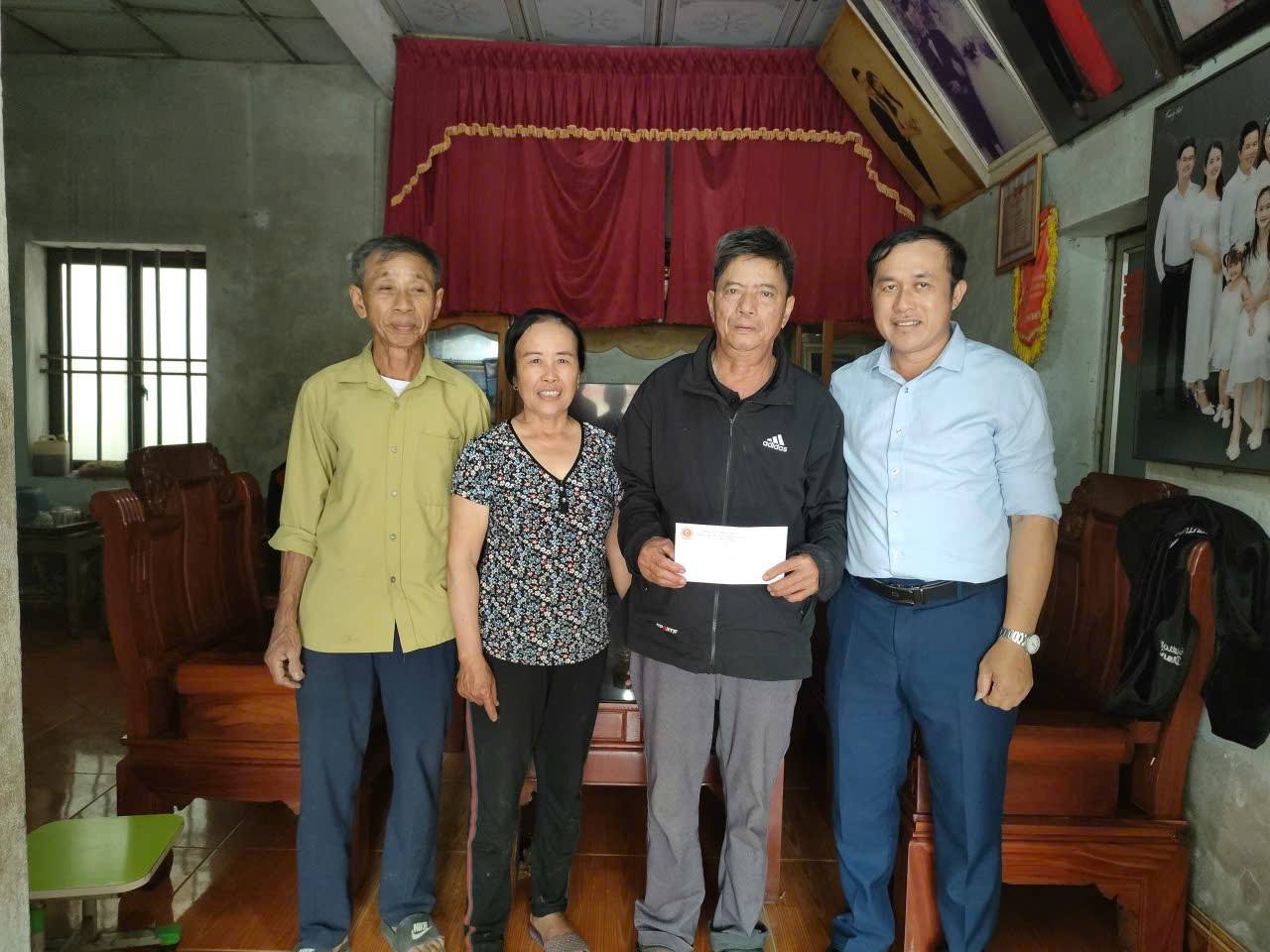 HỘI CỰU CHIẾN BINH PHƯỜNG HÀ HUY TẬP TRAO QUÀ TẾT CHO HỘI VIÊN CÓ HOÀN CẢNH KHÓ KHĂN