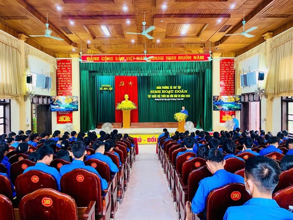 ĐOÀN THANH NIÊN PHƯỜNG HÀ HUY TẬP TẬP HUẤN CÔNG TÁC ĐỘI TRÊN ĐỊA BÀN DÂN CƯ NĂM 2025
